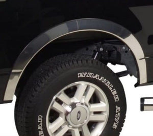 2in. WStainless Steel Fender Trim 17-22 Ford F-250 F-350