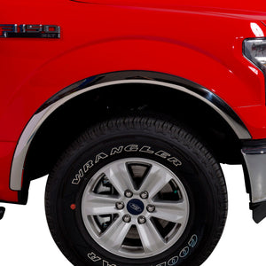 3.5in. WStainless Steel Fender Trim 17-22 Ford F-250 F-350