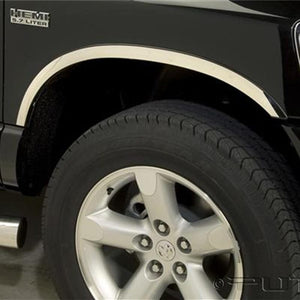 Half Stainless Steel Fender Trim 03-09 Dodge Ram 1500 2500 3500