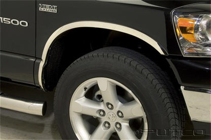 Full Stainless Steel Fender Trim 03-09 Dodge Ram 1500 2500 3500