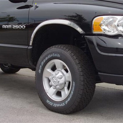 Stainless Steel Fender Trim 10-19 Dodge Ram 1500 2500 3500