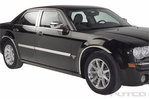 Stainless Steel Fender Trim 05-10 Chrysler 300 Upgrade