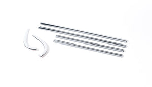 Window Trim Accents 14-19 Chevy Silverado GMC Sierra 1500 2500 3500 HD