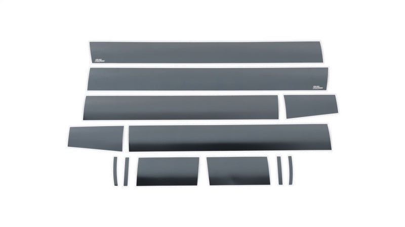6in Wide 12pcs Black Platinum Rocker Panels 07-13 GMC Sierra 1500