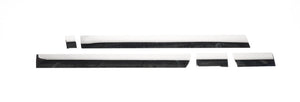 5.5in Bed 10pcs Stainless Steel Rocker Panels 14-18 Chevy Silverado 1500