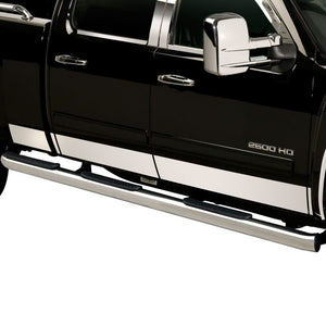 5.5in Bed 10pcs Stainless Steel Rocker Panels 14-18 Chevy Silverado 1500
