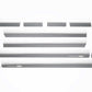 10pcs Stainless Steel Rocker Panels 14-19 Chevy Silverado 1500 2500 3500 HD
