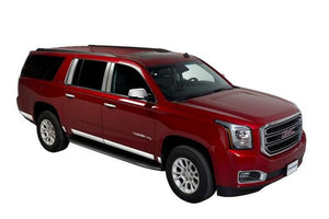 10pcs Stainless Steel Rocker Panels 15-20 Chevy Suburban GMC Yukon XL Cadillac Escalade ESV