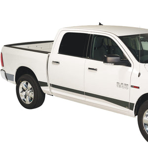 5.5in Wide 12pcs SS Rocker Panels 09-24 Dodge Ram 1500 2500 3500