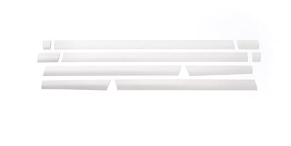 10pcs Stainless Steel Rocker Panels 15-20 Ford F-150