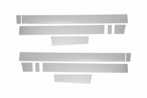 12pcs Stainless Steel Rocker Panels 15-20 Ford F-150