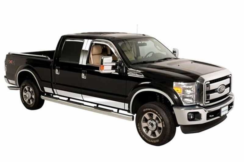 12pcs 6.25in Wide SS Rocker Panels 11-46 Ford F-250 F-350
