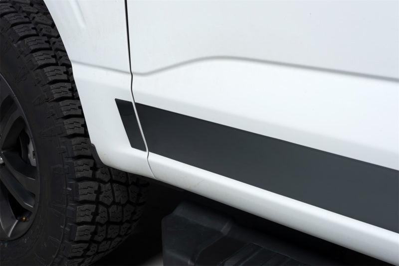 12pcs 4.25in Wide SS Rocker Panels 21-24 Ford F-150