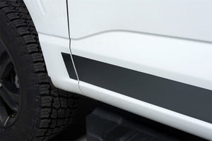 12pcs 4.25in Wide SS Rocker Panels 21-24 Ford F-150