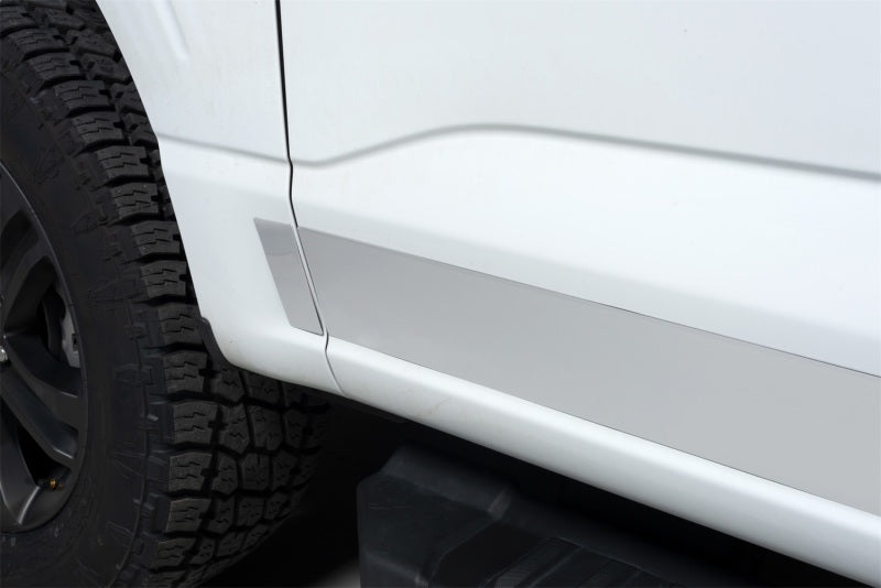 12pc Stainless Steel Rocker Panels 21-24 Ford F-150