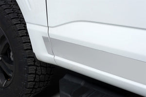 12pc Stainless Steel Rocker Panels 21-24 Ford F-150