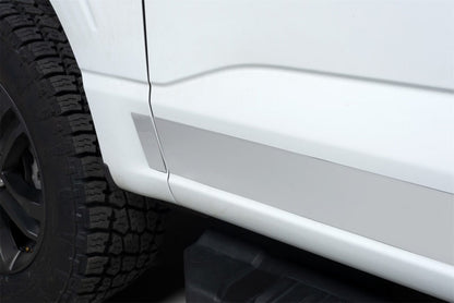 12pc Stainless Steel Rocker Panels 21-24 Ford F-150