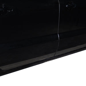 4 Pcs 3in Tall Black Platinum Rocker Panels 22-24 Nissan Frontier