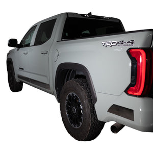 5 Pcs 4.5in T Black Platinum Rocker Panels 22-24 Toyota Tundra