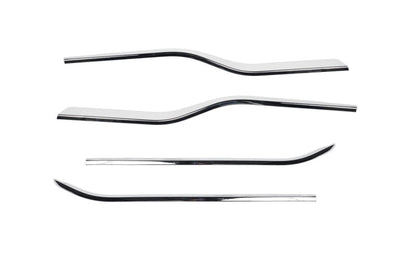 Window Trim Accents 15-20 Ford F-150 Chrome Trim Set