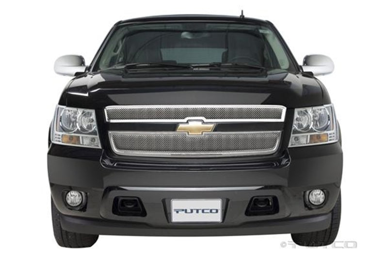 Bolt on Liquid Mesh Grilles 07-14 Chevy Suburban Tahoe Avalanche
