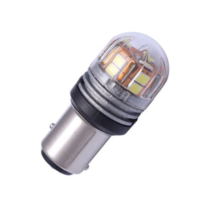 Pair LumaCore 1156 Red Universal LED Replacement Bulbs