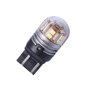 Pair LumaCore 7443 White Universal LED Bulbs for Vehicles