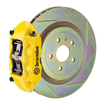 Brembo REAR GT Big Brake BBK 4piston Yellow 365x28 Slot Disc Camaro V6 10-14