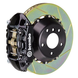 Brembo Rear GT BBK Brake 4pot P Caliper Black 345x28 Slot BMW E91 E93 325i 328i