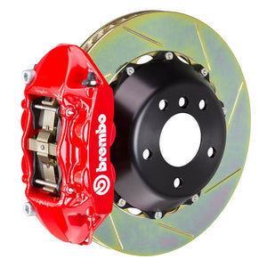 Brembo Rear GT BBK Brake 4pot P Caliper Red 345x28 Slot BMW E91 E93 325i 328i