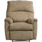 Mocha Nerviano Wall Hugging Recliner