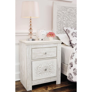 Paxberry 2 Drawer Nightstand