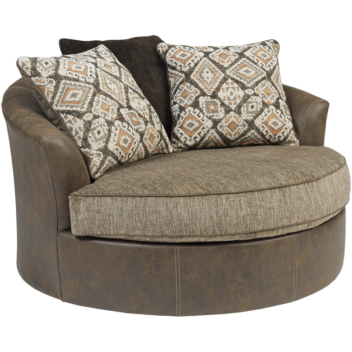 Abalone Swivel Accent Chair - QK1025526_ASHL_PRI_OL