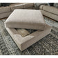 Bovarian Storage Ottoman