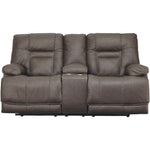 Wurstrow Power Reclining Console Loveseat - QK1028055_ASHL_PRI_OL