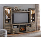 Trinell 4 Piece Infrared Fireplace Entertainment Center