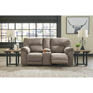 Cavalcade Power Reclining Console Loveseat
