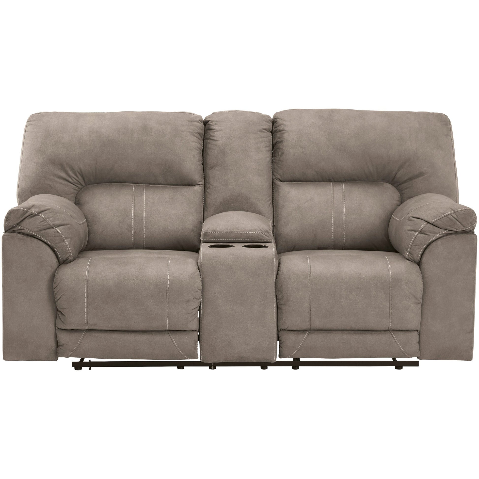 Cavalcade Power Reclining Console Loveseat - QK1052378_ASHL_PRI_OL