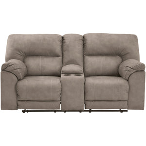 Cavalcade Power Reclining Console Loveseat - QK1052378_ASHL_PRI_OL