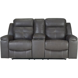 Jesolo Reclining Console Loveseat - QK1053655_ASHL_PRI_OL