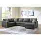 Edenfield 3 Piece Right Chaise Sectional