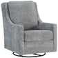Kambria Swivel Glider Accent Chair