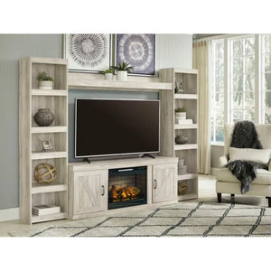 Bellaby 4 Piece 60 Inch Electric Fireplace Entertainment Center