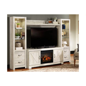 Bellaby 4 Piece 63 Inch Electric Fireplace Entertainment Center