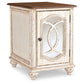 Realyn Mirror Chairside End Table