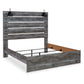 Baystorm Panel Bed with Sconces