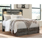 Baystorm Panel Bed with Sconces