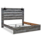 Baystorm Panel Bed with Sconces