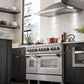 ZLINE 48 in. 6.0 cu. ft. Legacy Dual Fuel Range with Gas Cooktop and 2 Electric Ovens in DuraSnow® Stainless Steel with Brass Burners (RAS-SN-BR-48)