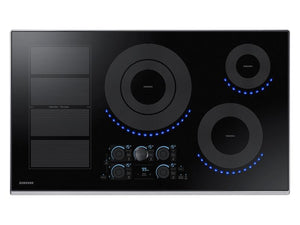 Samsung NZ36K7880US 36" Smart Induction Cooktop in Stainless Steel